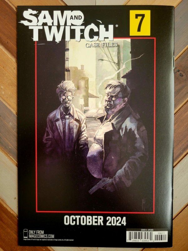 Sam & Twitch: Case Files #6 Mark Spears Cover (Image 2024) Spawn Universe / New