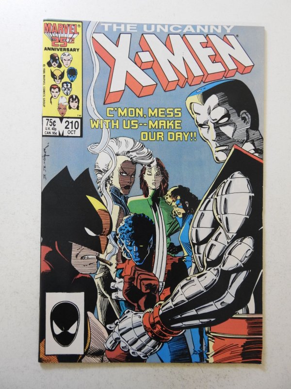 The Uncanny X-Men #210 (1986) VF Condition!