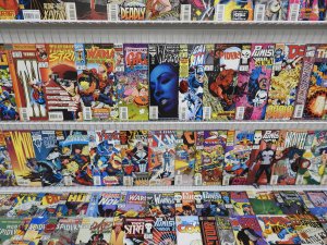 Huge Lot 180+ Comics W/ Spider-Man, X-Men, Wolverine, +More!! Avg VF- Condition!