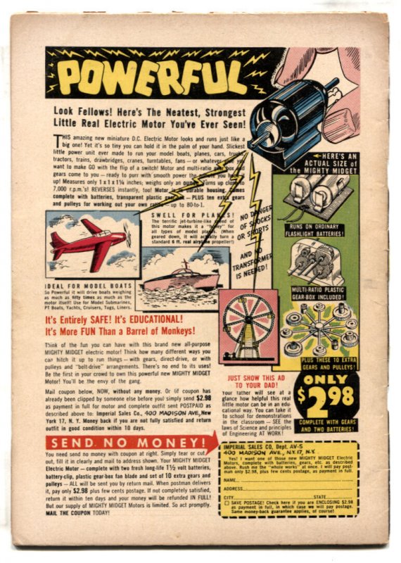 White Princess Of The Jungle #4  1952 - Avon  -FR - Comic Book