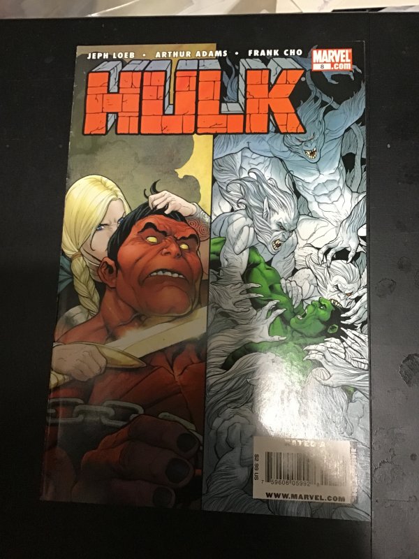 Hulk #8 Frank Cho Cover (2009) , She-Hulk, Skaar, Ms. Marvel Red Hulk! NM- Wow!