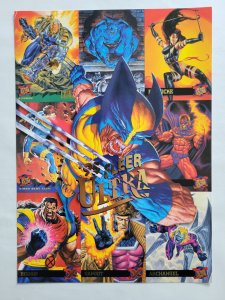 Fleer Ultra X-Men promo sheet (1995)