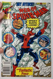 Web of Spider-Man #76 (NM-, 1991) NEWSSTAND