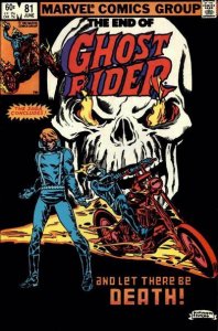 Ghost Rider (Vol. 1) #81 FN ; Marvel | J.M. DeMatteis Last Issue