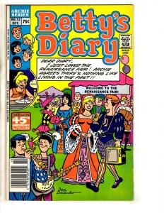 Lot Of 5 Archie Comic Books Life With 266 128 11 277 + Betty's Diary 12 J305