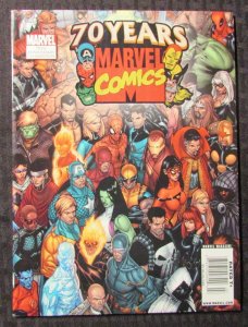 2009 70 YEARS MARVEL COMICS Anniversary Magazine VF 8.0 1st Printing