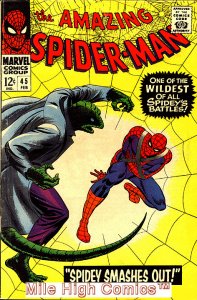 SPIDER-MAN  (1963 Series) (AMAZING SPIDER-MAN)  #45 Very Good Comics Book