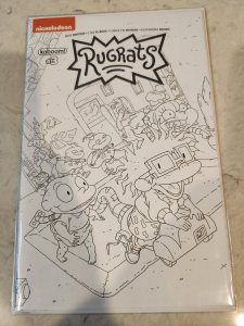 Rugrats #3 Connecting Coloring Book Variant Cover - Jorge Monlongo (2017)