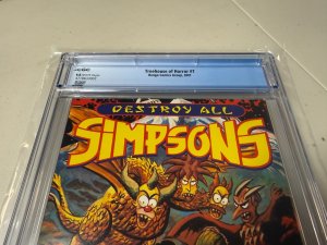 Treehouse Of Horror # 7 CGC Graded 9.8 Bongo Comic Book 2001 Mark Hamill JH30