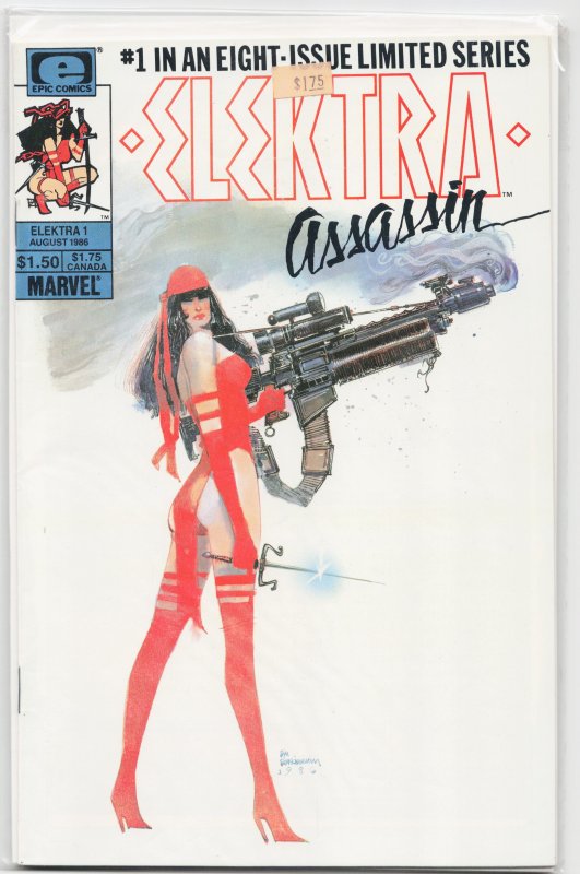 Elektra: Assassin #1 (1986) Elektra
