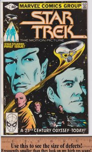 STAR TREK #1 (Apr 1980) NM 9.4, off white to white!