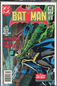 Batman #344 Newsstand Edition (1982) Batman