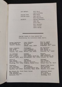 1971 Comic Art Convention New York Program - James Steranko cover (9/9.2)