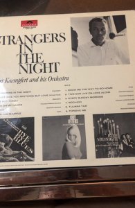 Strangers in the night Burt KAEMPFERT and Orchestra LP,1966,German pressing,mint