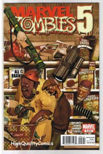 MARVEL ZOMBIES 5 #5, VF+, Howard the Duck, Machine Man, 2010, more in store