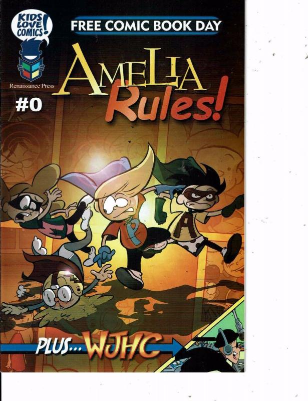 Lot Of 3 Comic Books Amerlia Rules #0 1 and Dark Horse American #1 MS12