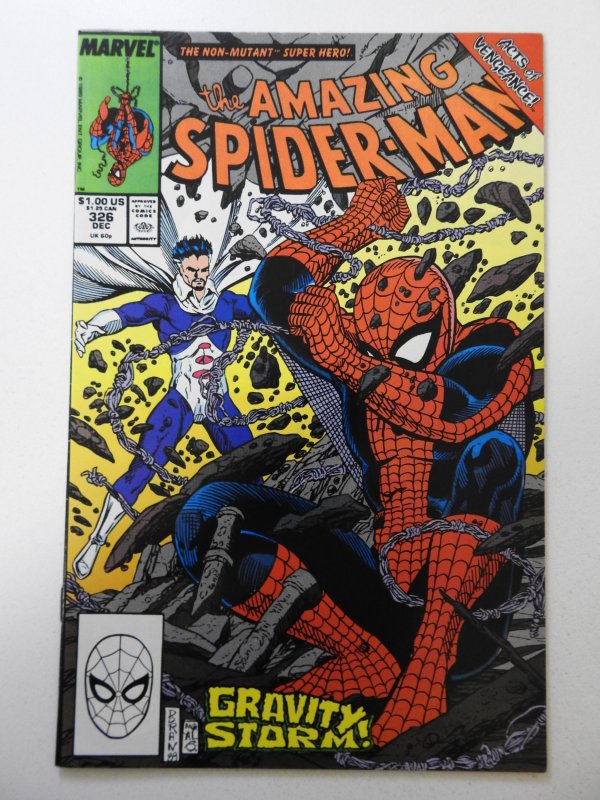 The Amazing Spider Man 326 1989 Fnvf Condition Comic Books Copper Age Marvel Hipcomic 1190