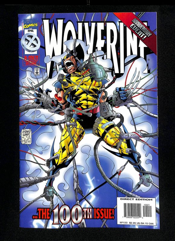 Wolverine (1988) #100 Non Holofoil Variant