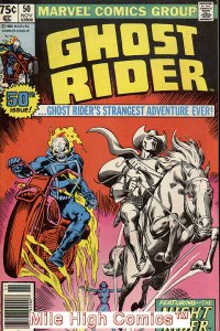 GHOST RIDER  (1973 Series)  (MARVEL) #50 NEWSSTAND Good Comics Book 