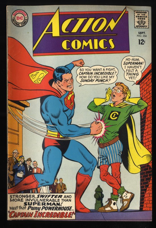 Action Comics #354 VG+ 4.5 DC Superman