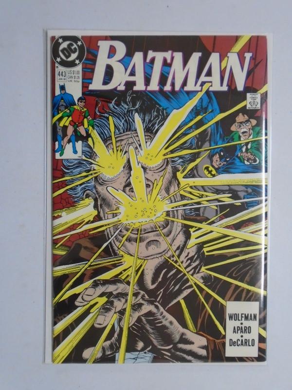 Batman (1940) #443 - 8.5 VF+ - 1990