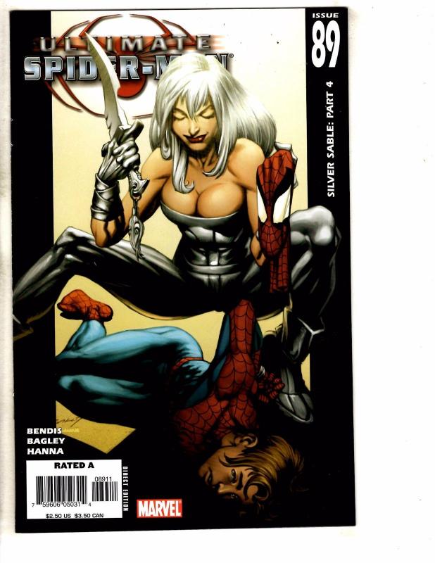 4 Ultimate Spider-Man Marvel Comic Books # 75 76 77 89 Black Cat Venom J262