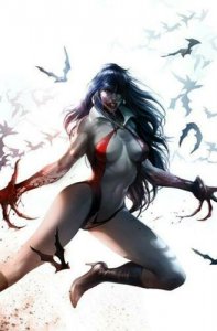 VAMPIRELLA 1 FRANCESCO MATTINA VIRGIN VARIANT 400 PRINT RARE