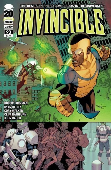 Invincible #93 (2012) 1st app. Monax in 8.0 Very Fine