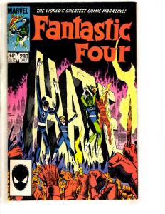10 Fantastic Four Marvel Comics # 272 273 274 275 276 277 278 279 280 281 RJ1