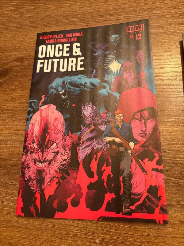 Lot Of 4 Once & Future Boom ! Studios Comic Books # 9 10 11 12 NM 7 J430