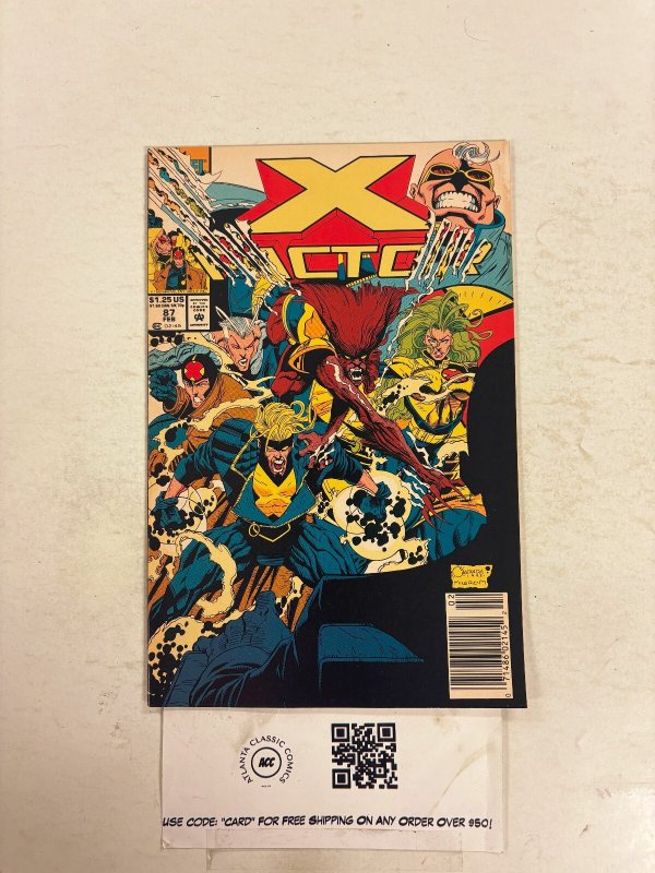 X-Factor #87 NM Marvel comic Books Havok Polaris Madrox Wolfsbane 19 HH108