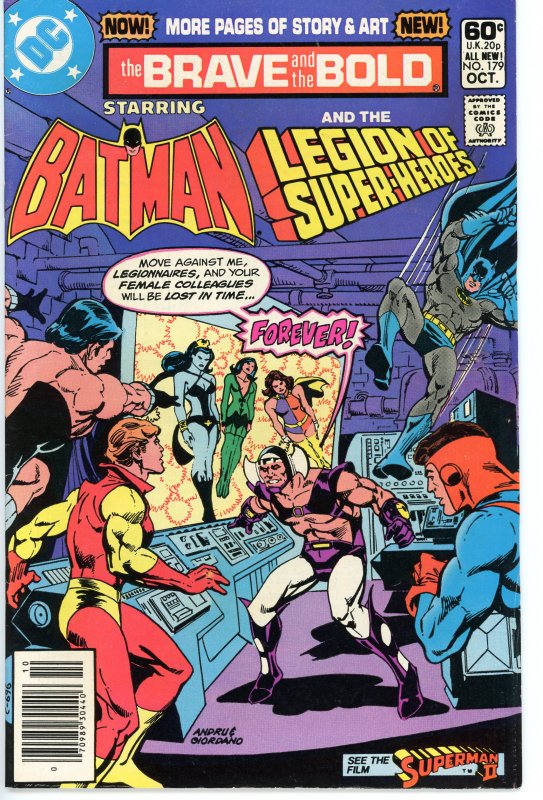 Brave & The Bold 179  F  Batman & Legion of Super-Heroes