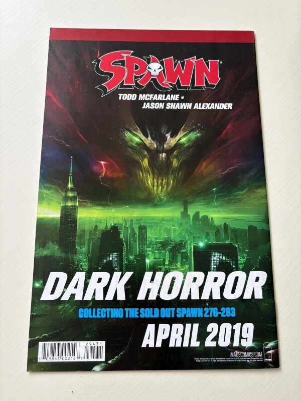 Spawn # 294 NM 1st Print Variant Cover Image Comic Book Todd McFarlane 5 J279