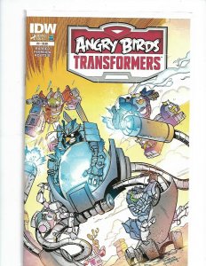 Angry Birds Transformers #1 - 4 set NM    nw125