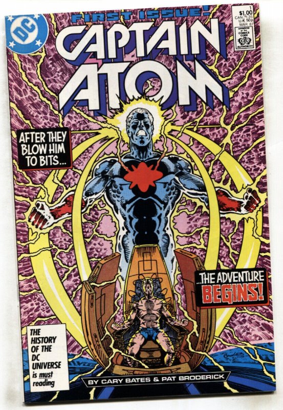 Captain Atom #1--1987--DC--1st appearance --comic book