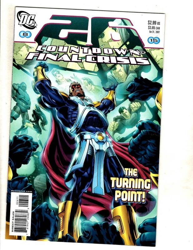 12 Countdown DC Comic Books # 27 26 25 24 23 22 21 20 19 18 17 16 Batman CJ8