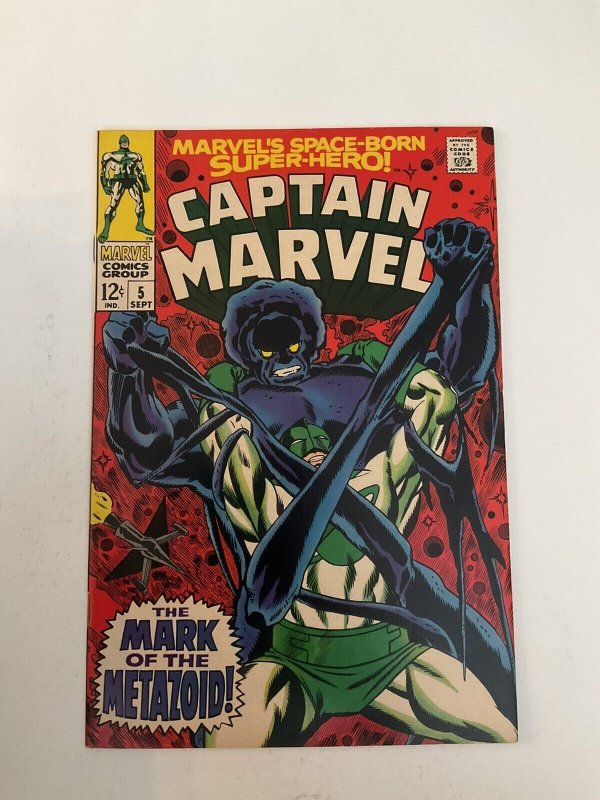 Captain Marvel 5 Near Mint- Nm- 9.2 Marvel