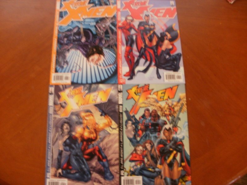 4 MARVEL Comic X-TREME X-MEN #6 #7 #9 #10 (2001) Claremont Larroca Liquid