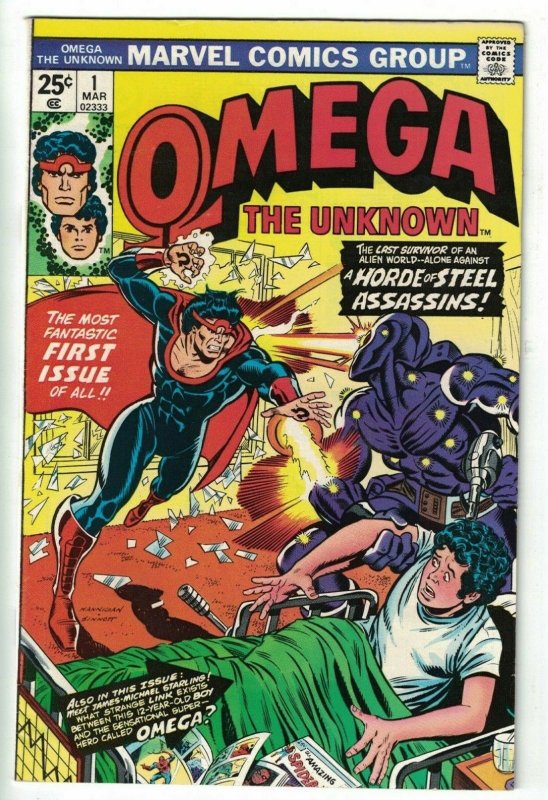 Omega the Unknown #1 FN; Marvel | save on shipping - details inside