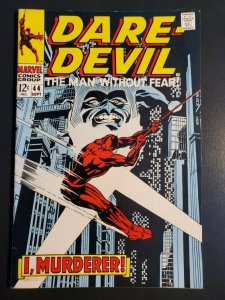 Daredevil #44 (1968) VF- 7.5 Jester cover/story Colan art Stan Lee|