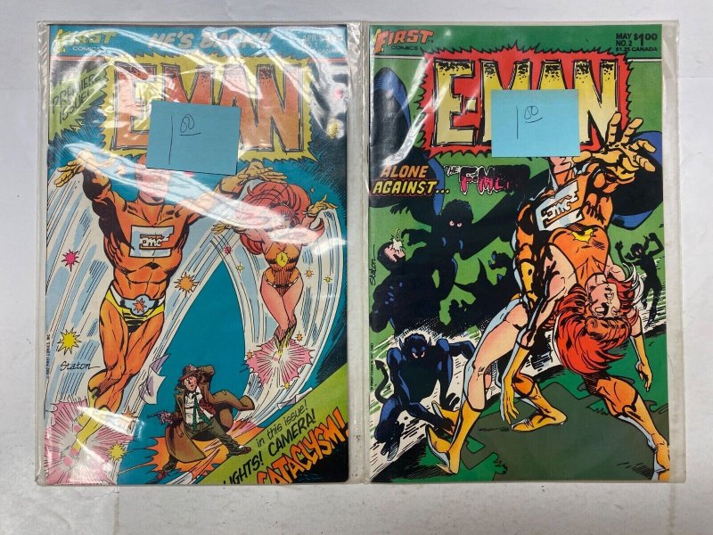 5 E-Man FIRST comic books #1 2 3 4 5 27 KM41