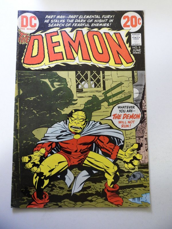 The Demon #9 (1973) VG/FN Condition indentations fc