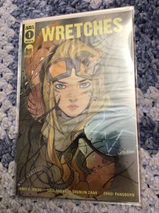 Wrestches #1 comic Tom 101 exclusive peach momoko trade dress special edition