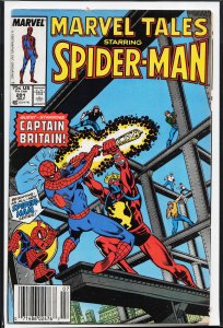 Marvel Tales #201 (1987) Captain Britain