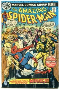 AMAZING SPIDER-MAN #156 1976-Bronze Age-Wedding cover- 1st Mirage