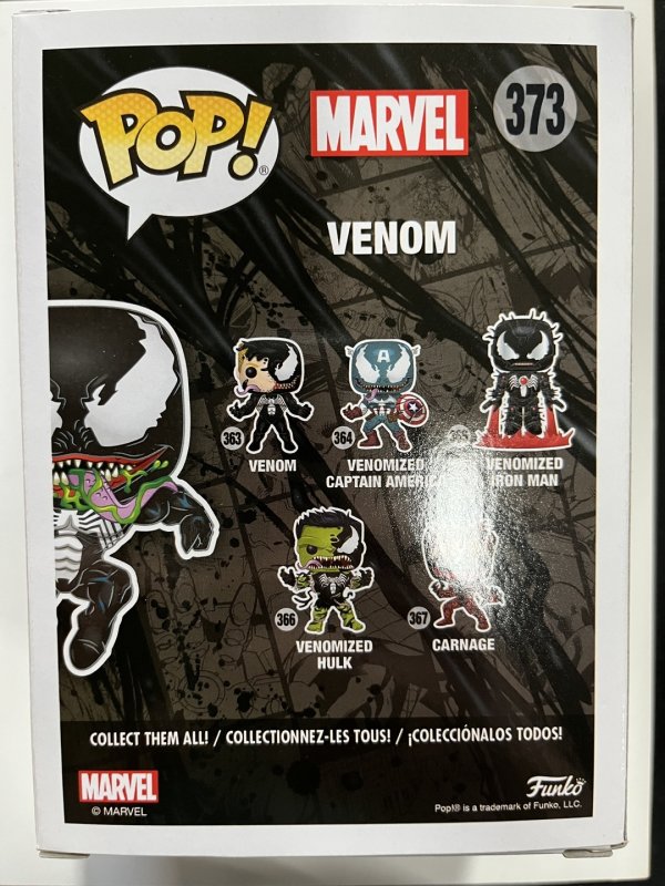 Funko Pop! Venom Collectors Corps #373 FC12