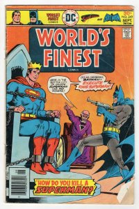 World's Finest #240 VINTAGE 1976 DC Comics Superman Batman 