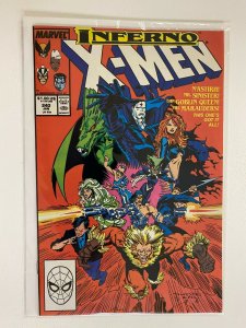 Inferno X-Men #240 Direct Edition 8.0 VF (1989)