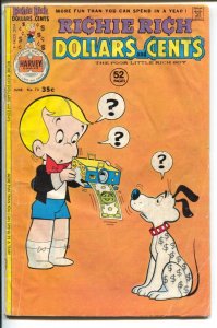 Richie Rich Dollars and Cents #73  1976 - Harvey  -G - Comic Book