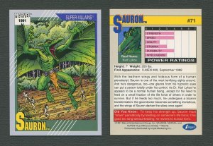 1991 Marvel Comics II  Card  #71 ( Sauron )  MINT